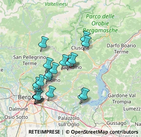 Mappa Via Cà Antonelli, 24024 Gandino BG, Italia (13.9285)