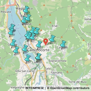 Mappa Via F. Poggi, 23801 Calolziocorte LC, Italia (2.241)