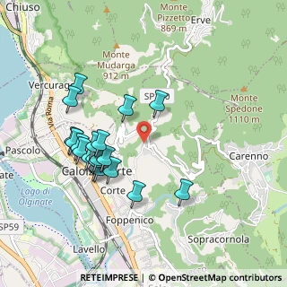 Mappa Via F. Poggi, 23801 Calolziocorte LC, Italia (0.9145)