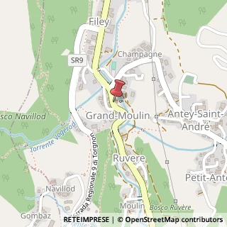 Mappa Via Giacomo Matteotti, 50, 11020 Antey-Saint-André, Aosta (Valle d'Aosta)