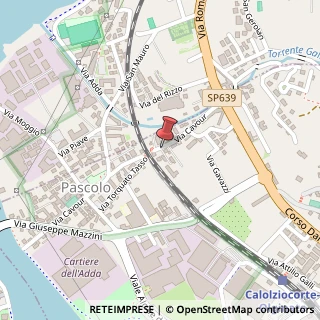 Mappa Via Cavour,  18, 23900 Calolziocorte, Lecco (Lombardia)