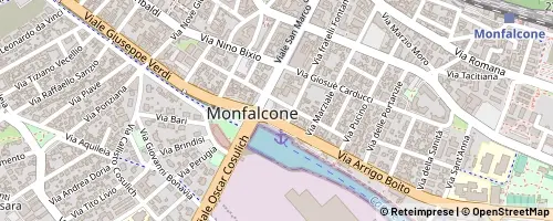 Mappa Monfalcone