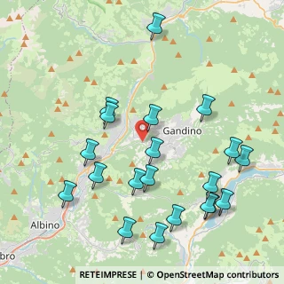 Mappa Via Statale Dellaval Seriana, 24020 Casnigo BG, Italia (4.553)