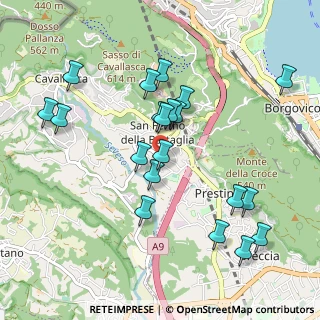 Mappa Via Mornago, 22020 San Fermo della Battaglia CO, Italia (0.984)