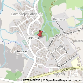 Mappa Via Principale, 8, 22020 Faloppio, Como (Lombardia)