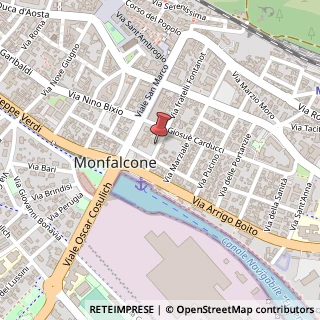 Mappa Via Fratelli Fontanot, 43, 34074 Monfalcone, Gorizia (Friuli-Venezia Giulia)