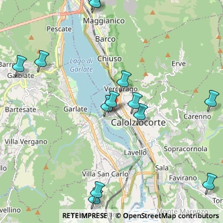 Mappa Via Martiri della Libertà, 23808 Vercurago LC, Italia (2.60615)