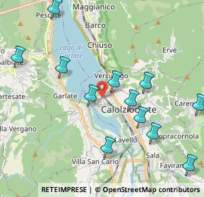 Mappa Via Martiri della Libertà, 23808 Vercurago LC, Italia (2.25167)