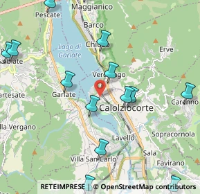 Mappa Via Martiri della Libertà, 23808 Vercurago LC, Italia (2.58143)