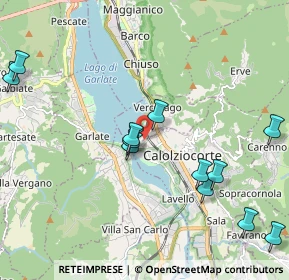 Mappa Via Martiri della Libertà, 23808 Vercurago LC, Italia (2.3275)