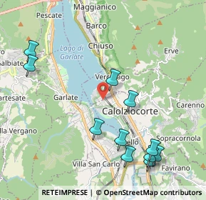 Mappa Via Martiri della Libertà, 23808 Vercurago LC, Italia (2.36273)