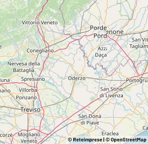 Mappa 31043 Oderzo TV, Italia (13.846)