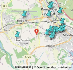 Mappa Strada S. Canciano, 34079 Staranzano GO, Italia (2.18059)