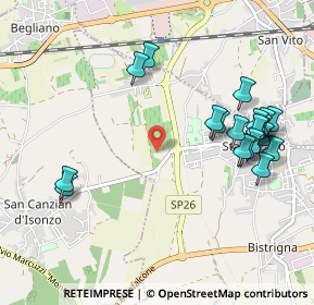 Mappa Strada S. Canciano, 34079 Staranzano GO, Italia (1.11)