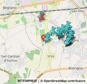 Mappa Strada S. Canciano, 34079 Staranzano GO, Italia (0.87308)