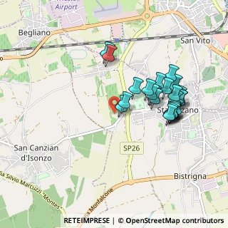 Mappa Strada S. Canciano, 34079 Staranzano GO, Italia (0.88)
