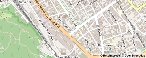 Mappa Como