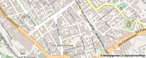 Mappa Como