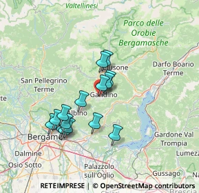 Mappa Via Papa Giovanni XXIII, 24026 Cazzano Sant'Andrea BG, Italia (11.85667)