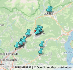 Mappa Via Papa Giovanni XXIII, 24026 Cazzano Sant'Andrea BG, Italia (5.68056)