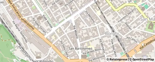 Mappa Como