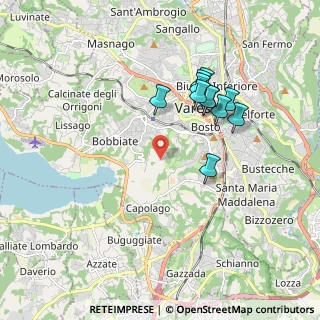 Mappa Via Mirasole, 21100 Varese VA, Italia (1.69364)