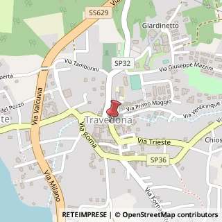 Mappa Piazza San Vito, 27, 21028 Travedona-Monate, Varese (Lombardia)
