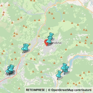 Mappa Via Pratobello, 24024 Gandino BG, Italia (5.69818)