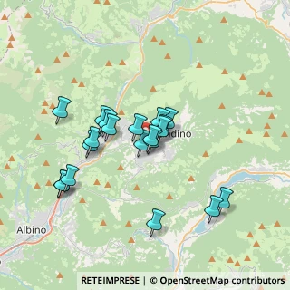 Mappa Via Pratobello, 24024 Gandino BG, Italia (3.0565)