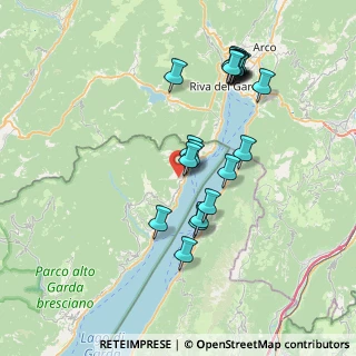 Mappa Via Preone, 25010 Limone Sul Garda BS, Italia (7.27)