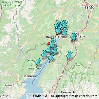 Mappa Via Preone, 25010 Limone Sul Garda BS, Italia (10.4985)