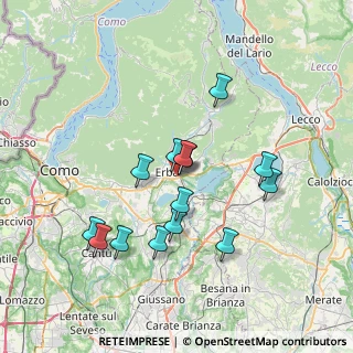 Mappa Via San Rocco, 22036 Erba CO, Italia (6.47857)