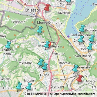 Mappa Via Lancini, 22020 San Fermo della Battaglia CO, Italia (3.06267)
