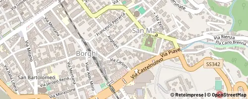 Mappa Como