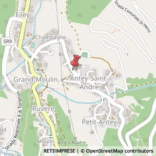 Mappa Frazione Bourg, 7, 11020 Antey-Saint-André, Aosta (Valle d'Aosta)