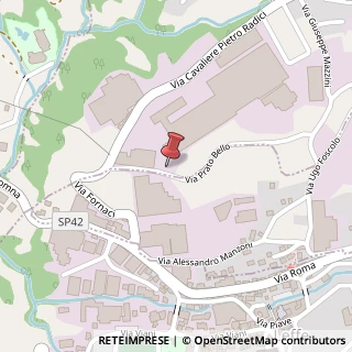 Mappa Via Giuseppe Mazzini, 48, 24020 Cazzano Sant'Andrea, Bergamo (Lombardia)