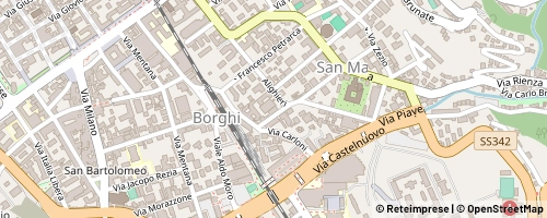 Mappa Como