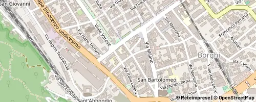 Mappa Como