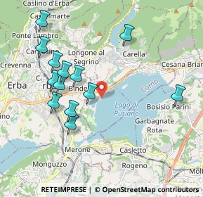 Mappa Località lido, 22030 Eupilio CO, Italia (1.98231)