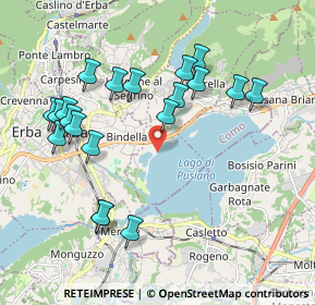 Mappa Località lido, 22030 Eupilio CO, Italia (2.024)