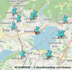 Mappa Località lido, 22030 Eupilio CO, Italia (2.38333)