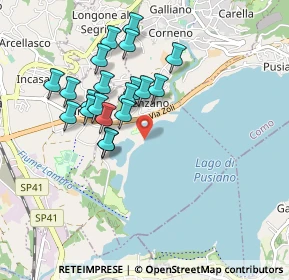 Mappa Località lido, 22030 Eupilio CO, Italia (0.818)