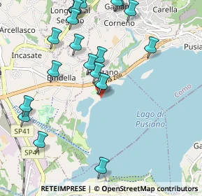 Mappa Località lido, 22030 Eupilio CO, Italia (1.165)
