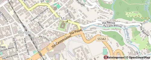 Mappa Como