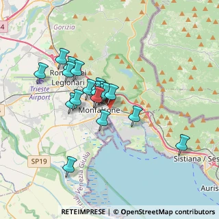 Mappa Piazzale Salvo d'Acquisto, 34074 Monfalcone GO, Italia (2.7765)