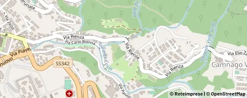 Mappa Como