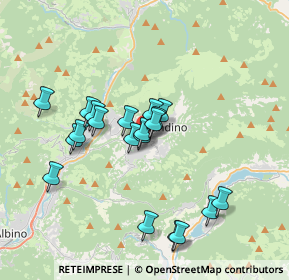 Mappa Via Cà Manot, 24024 Gandino BG, Italia (3.163)