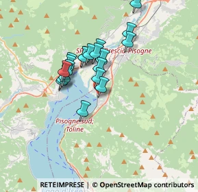 Mappa Via Donatori di Sangue, 25055 Pisogne BS, Italia (2.8125)