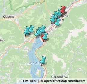 Mappa Via Donatori di Sangue, 25055 Pisogne BS, Italia (6.76375)