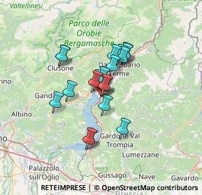 Mappa Via Donatori di Sangue, 25055 Pisogne BS, Italia (9.2345)